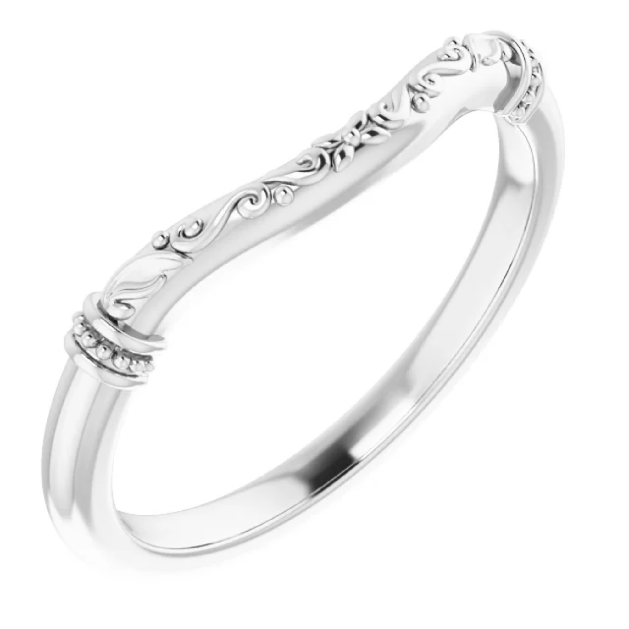 Juliette Matching Wedding Band 1 vintage wedding band