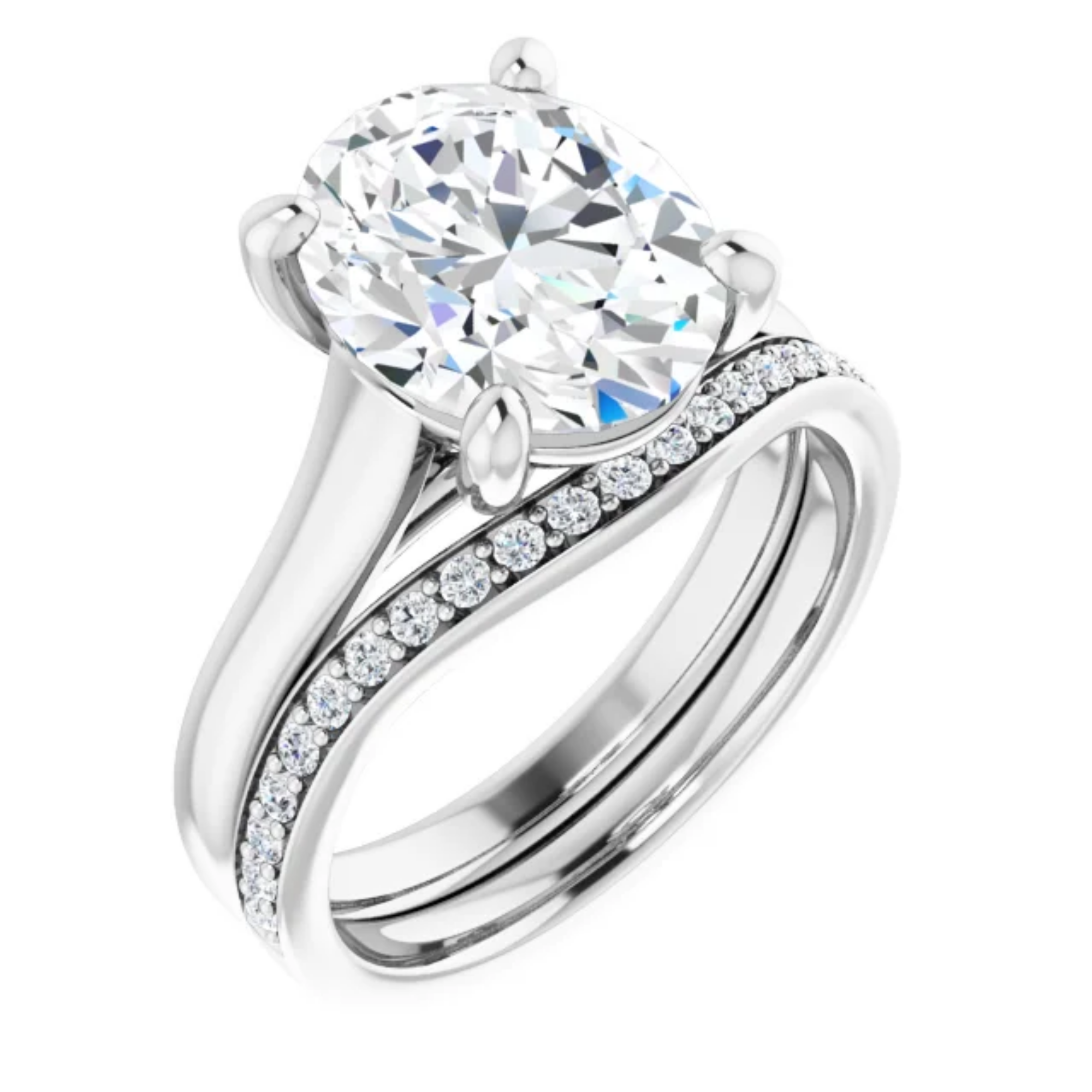 Apolline Matching Wedding Band 2 Apolline Matching Wedding Band - Image 2